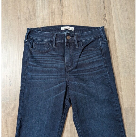 Hollister Size 26x29 3R High-Rise Flare Jeans Soft Stretch Denim Boho Casual - Picture 4 of 9